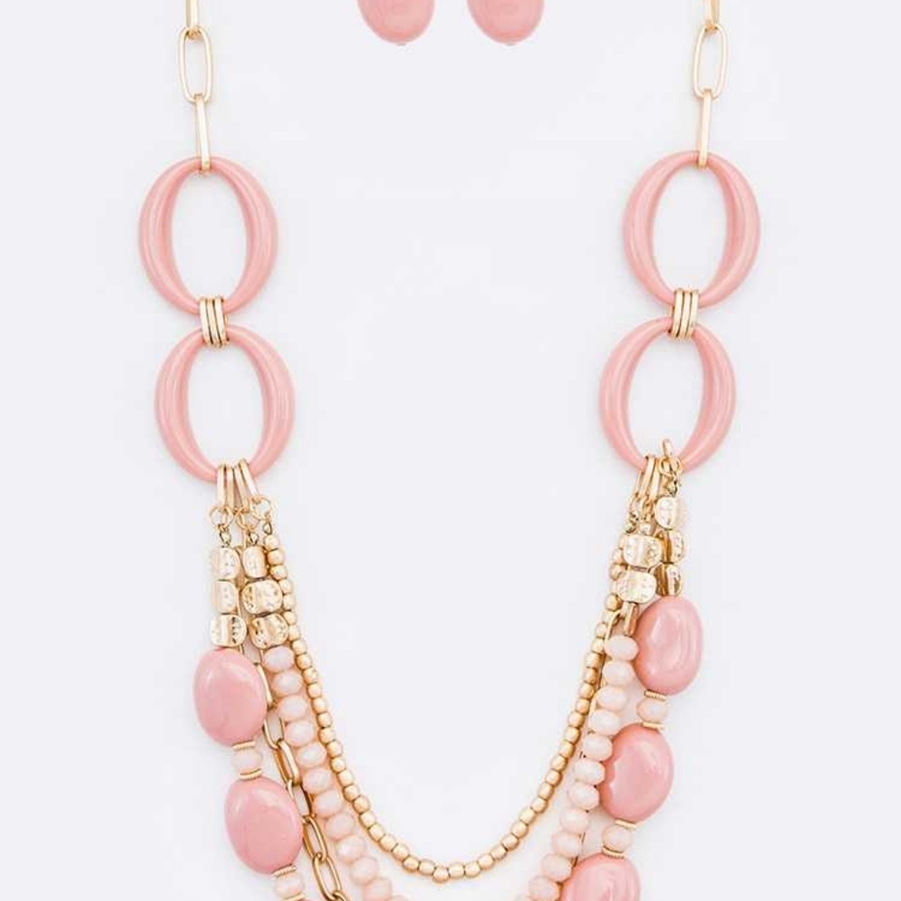 Multi layer chain necklace $15 each